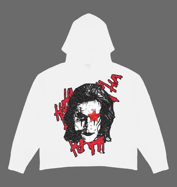 Jack Oswald White Hoodie
