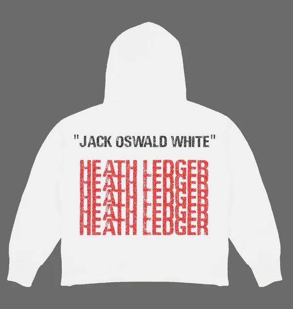 Jack Oswald White Hoodie
